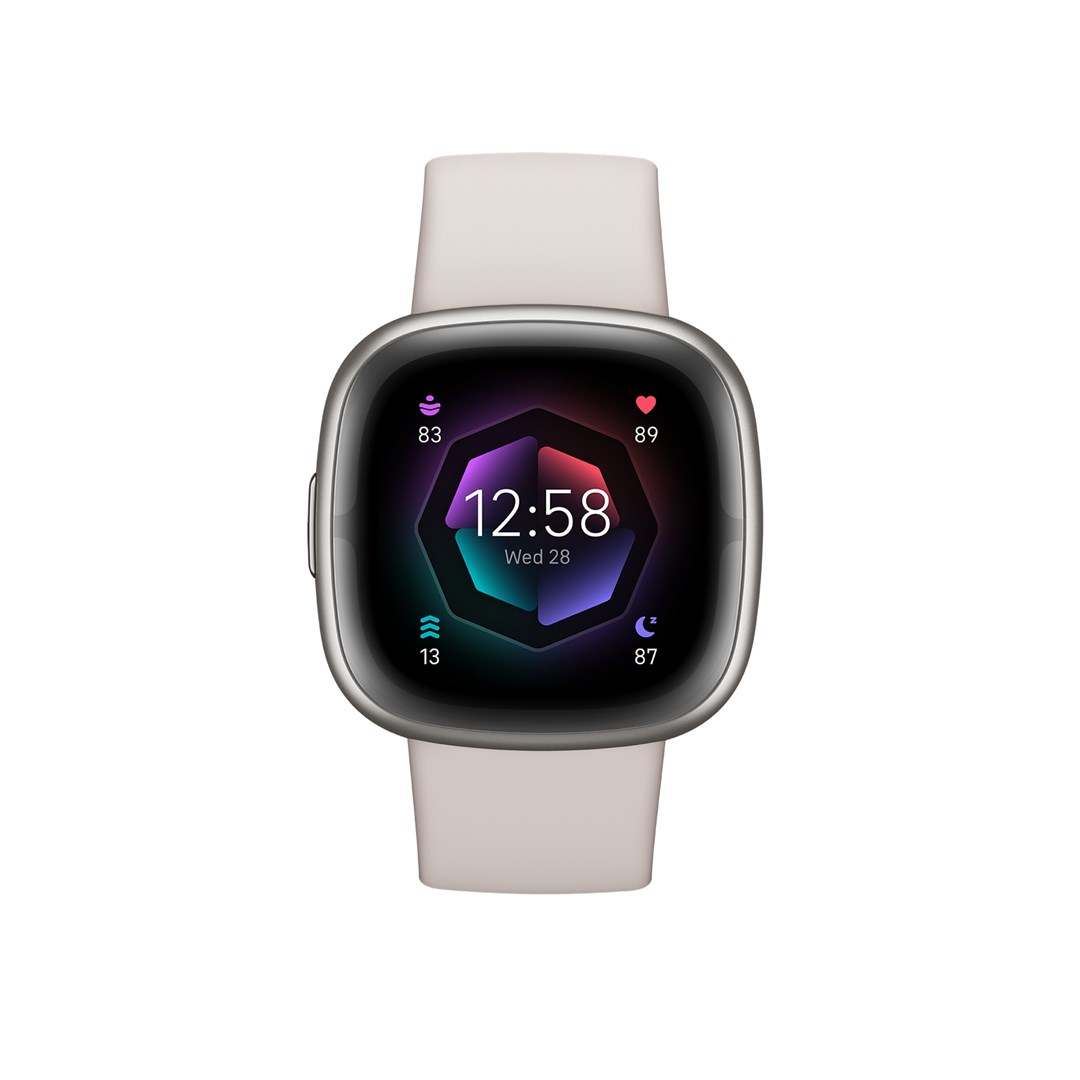 Fitbit Sense 2 - platynowe aluminium - s - obrazek 4
