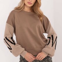 Bluza Damska Model MI-BL-M5975.26P Dark Beige – Italy Moda