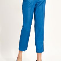 Spodnie Niebieskie spodnie chino SD70 Blue – Nife