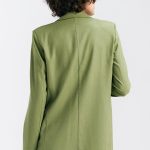 Marynarka lniana Z55 Green Pistacja - Nife - obrazek 4