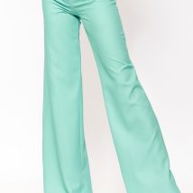 Seledynowe spodnie palazzo SD63 Seledyn – Nife