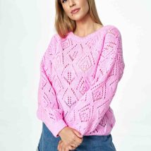 Sweter Damski Model M887 Pink – Figl