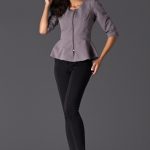 Żakiet Model 132 Grey - Figl