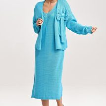 Sukienka Komplet Model M997 Błękit – Figl