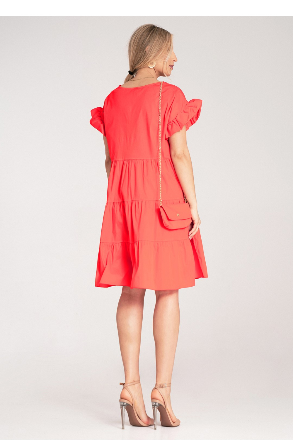 Sukienka Model M1182 Red - Figl - obrazek 4