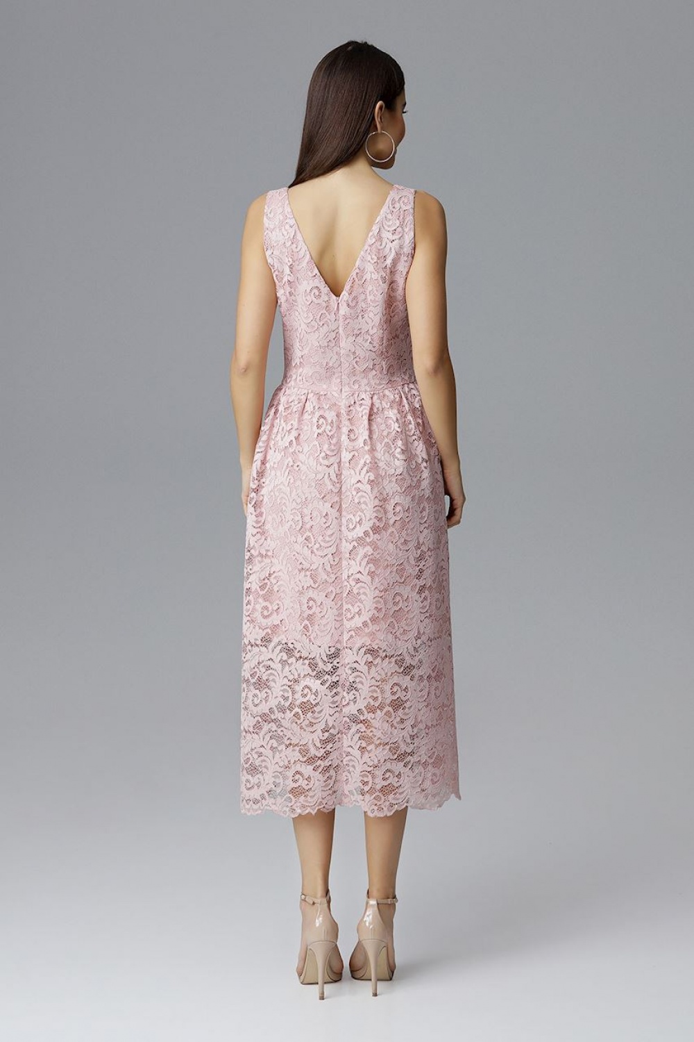 Sukienka Model M639 Pink - Figl - obrazek 4