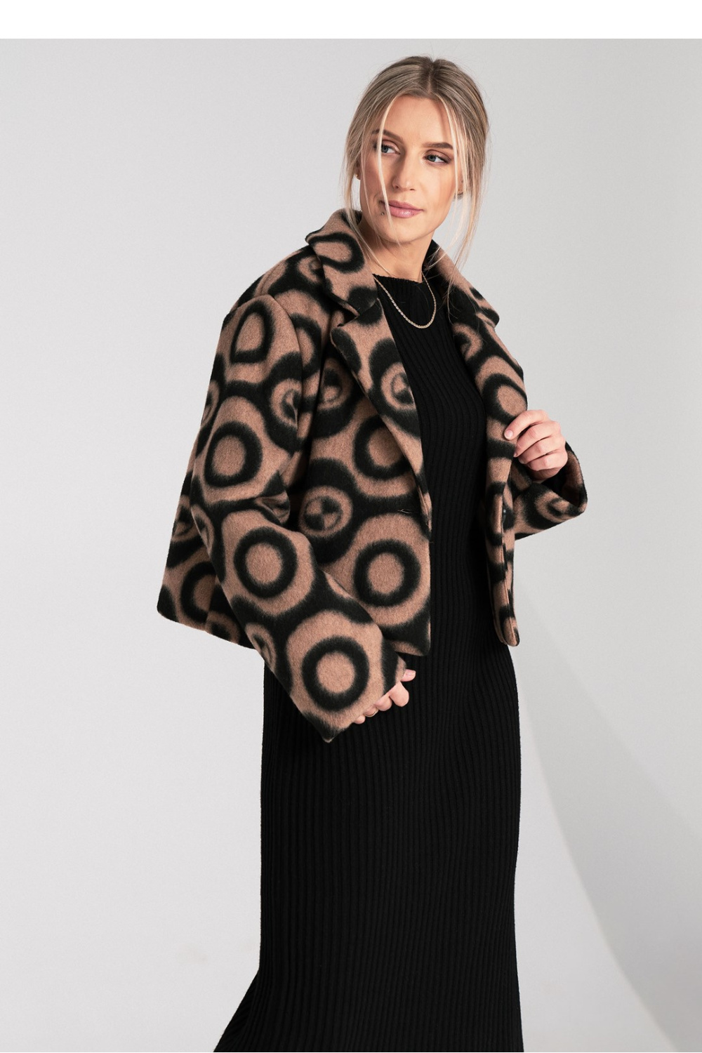 Kurtka Damska Model M1117 Beige - Figl - obrazek 5