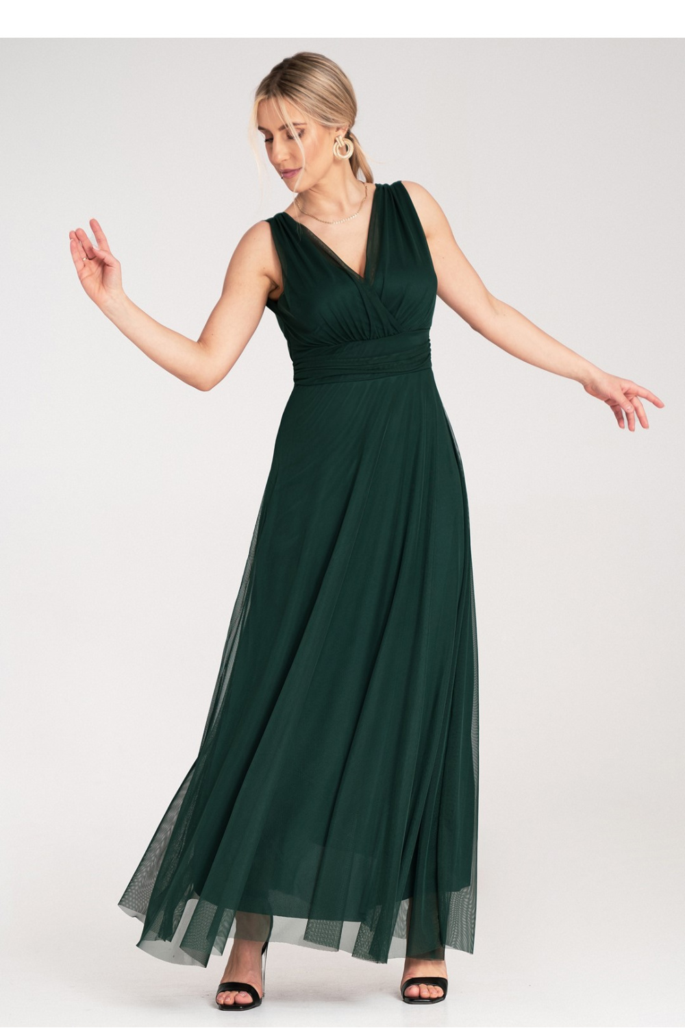 Sukienka Model M1186 Green - Figl - obrazek 3