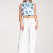 Spodnie Damskie Model M1160 White – Figl