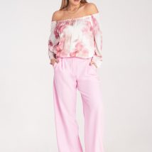 Spodnie Damskie Model M1129 Pink – Figl