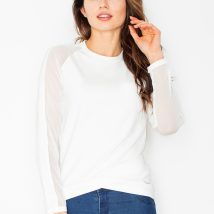 Bluzka Model M467 Ecru – Figl