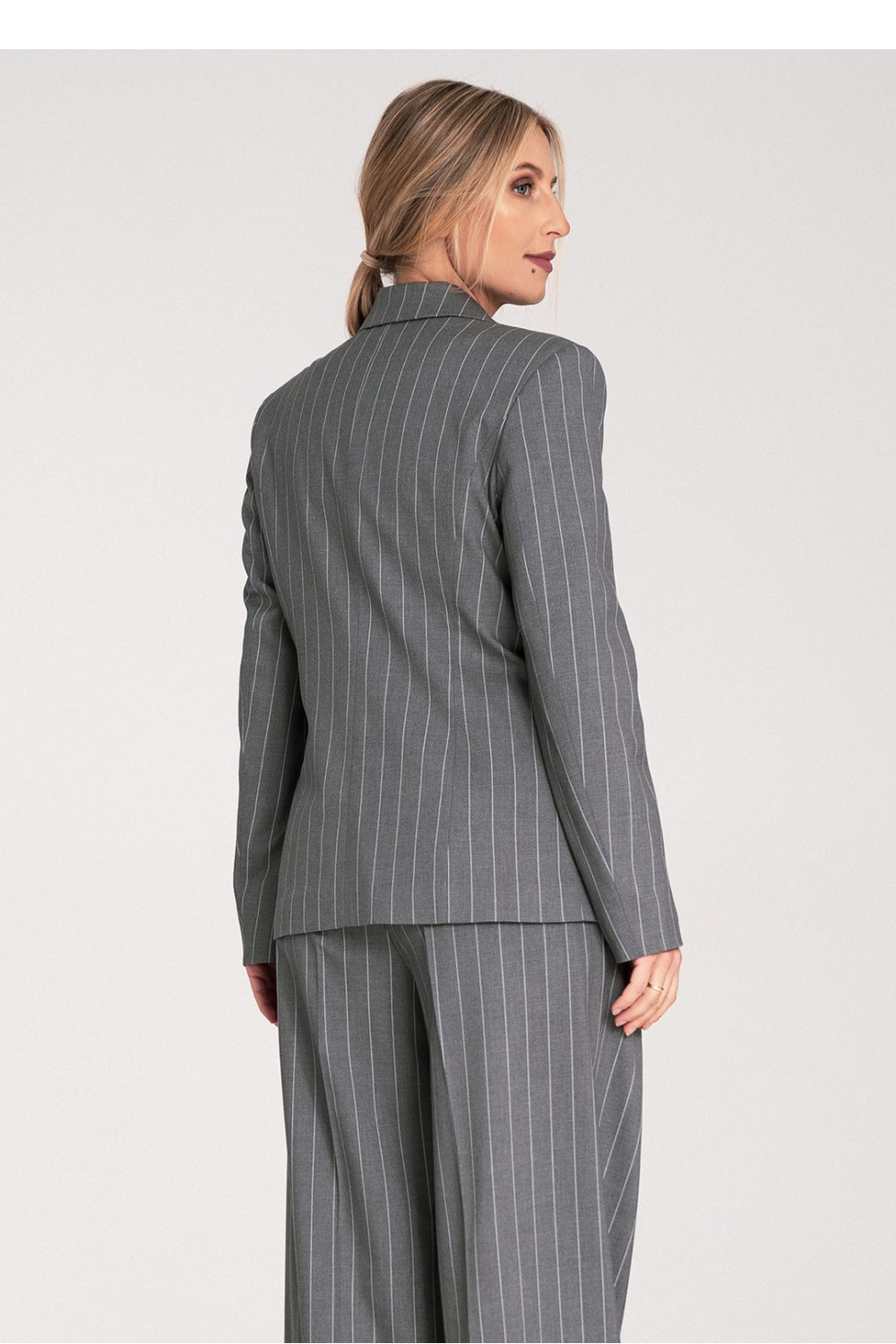 Marynarka Model M1085 Grey - Figl - obrazek 4