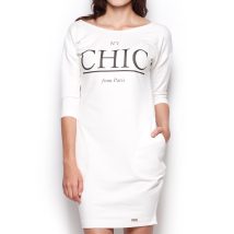 Sukienka Model 312 Ecru – Figl