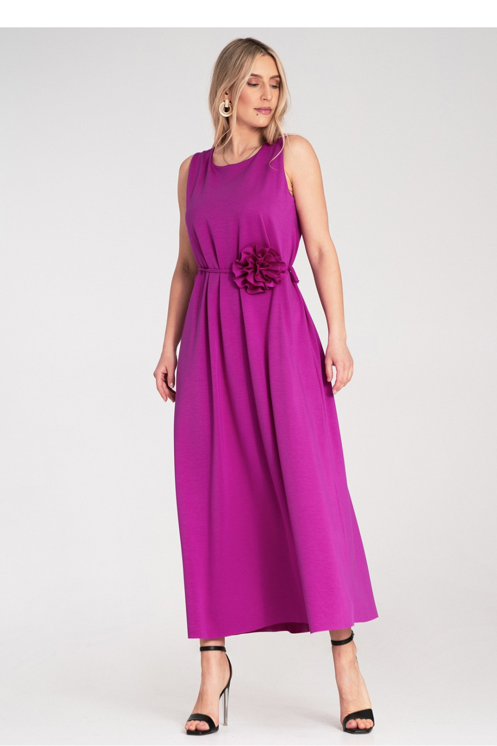 Sukienka Model M1191 Fuksja - Figl - obrazek 3