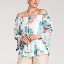 Bluzka Model M1142 Turkus – Figl