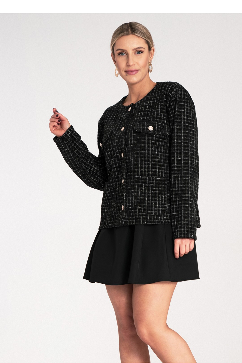 Żakiet Model M1150 Black - Figl - obrazek 3