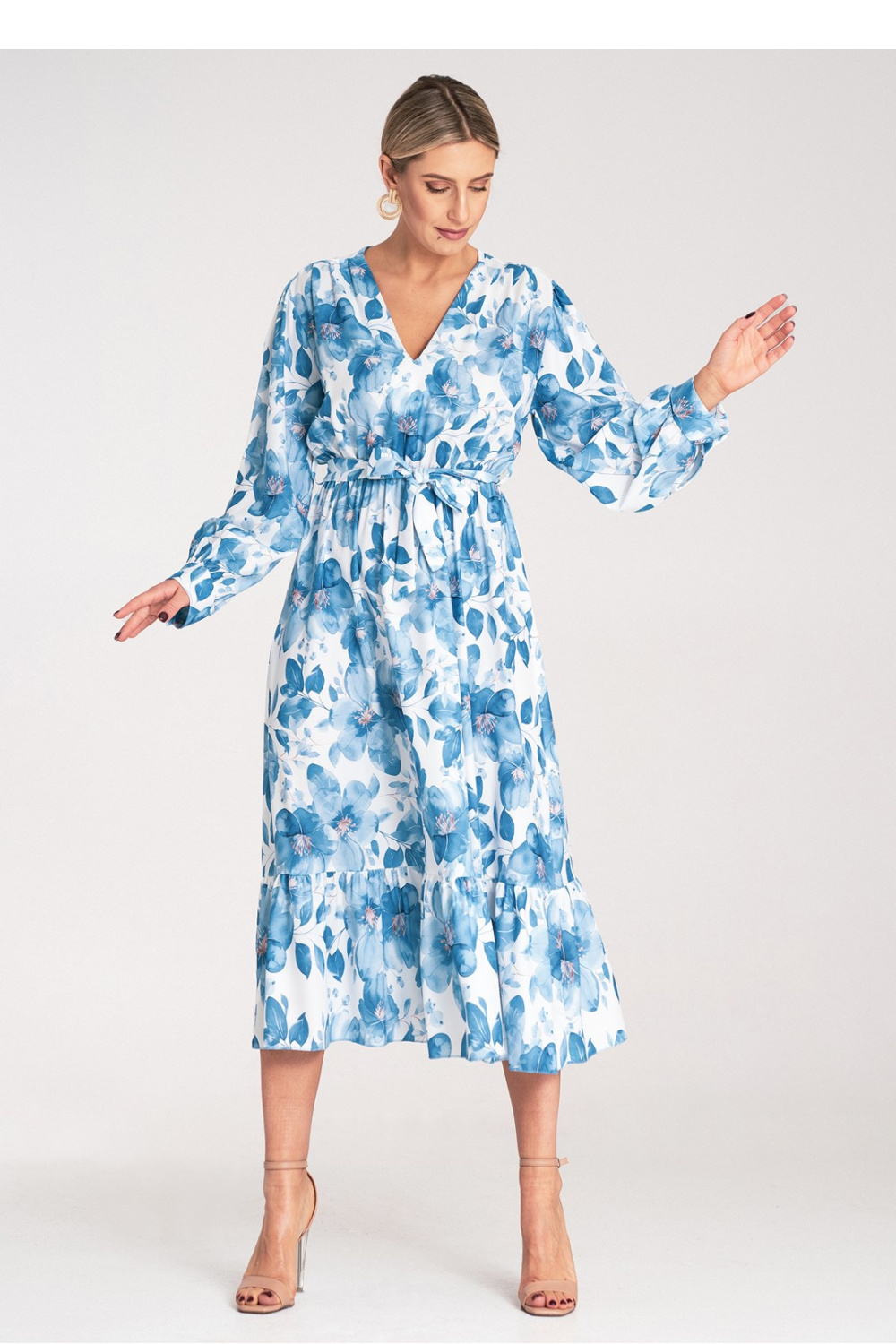 Sukienka Model M1140 Blue - Figl - obrazek 5