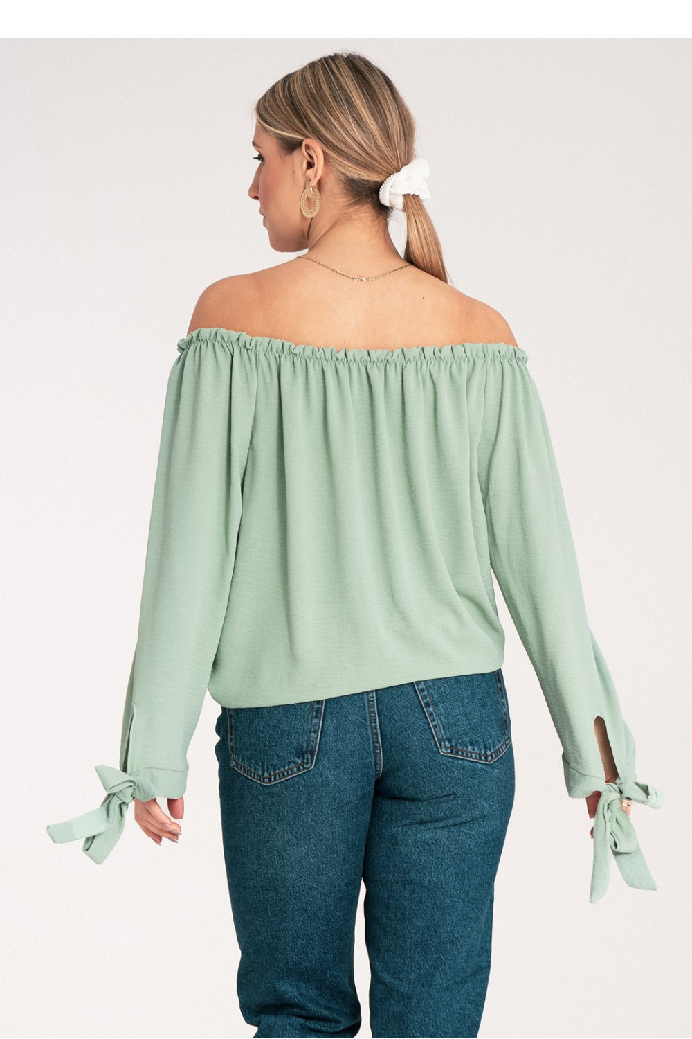 Bluzka Model M1133 Mint - Figl - obrazek 4