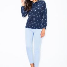 Spodnie Damskie Model 293 Blue – Figl