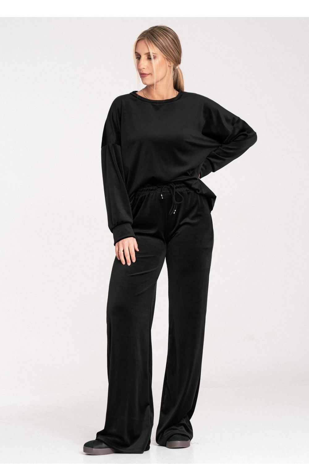 Spodnie Komplet Model M1100 Black - Figl - obrazek 3