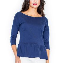 Bluzka Model 233 Navy – Figl