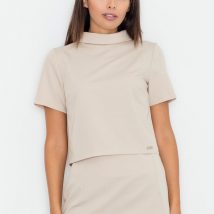 Bluzka Model M542 Beige – Figl