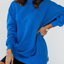 Bluza Damska Model Simple D27 Blue – IVON