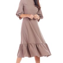 Sukienka Model A345 Cappuccino – awama