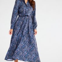 Sukienka Model A467 Navy Pattern – awama