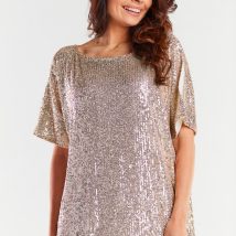 Sukienka Model A483 Beige – awama