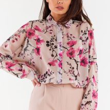 Koszula Damska Model A513 Cherry Flowers – awama