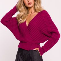 Sweter Damski Model MOE809 Pink – Moe