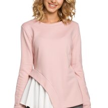 Bluzka Model MOE333 Powder Pink – Moe