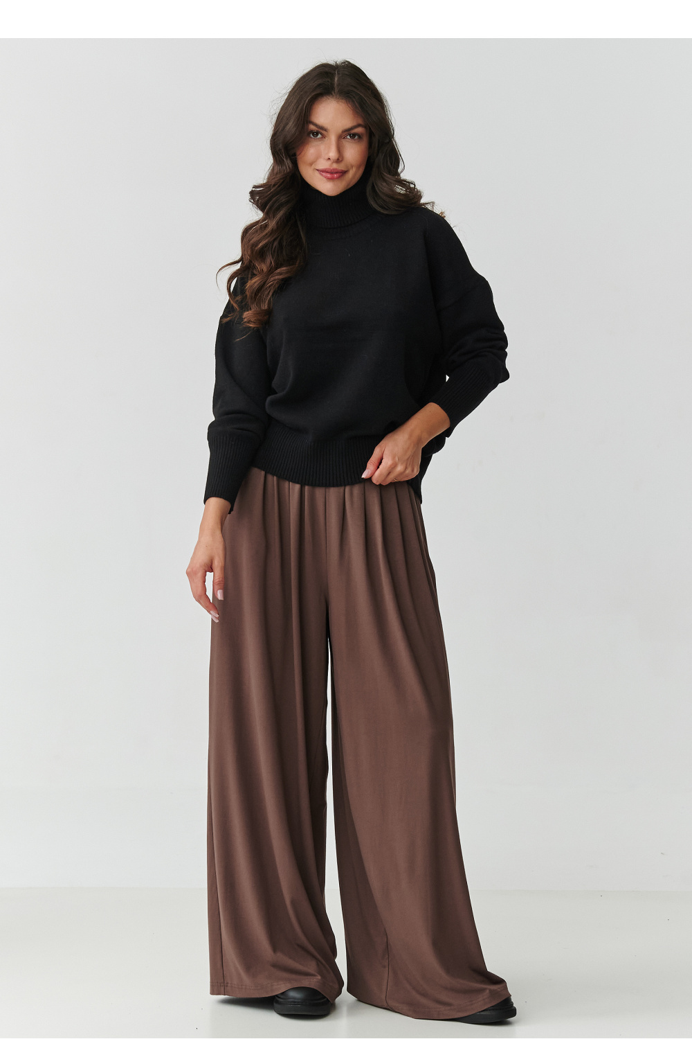 Golf Damski Model S165 Black - Makadamia - obrazek 3