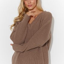 Sweter Damski Model S140 Cappuccino – Makadamia
