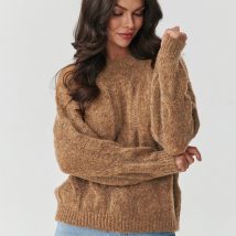 Sweter Damski Model S169 Ochra – Makadamia