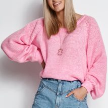Sweter Damski Model S114 baby Pink – Makadamia