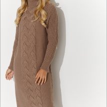 Sukienka Model S137 Cappuccino – Makadamia