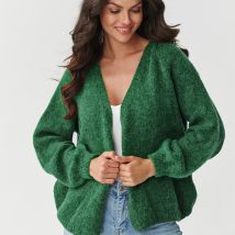 Sweter Kardigan Model S170 Bottle Green – Makadamia