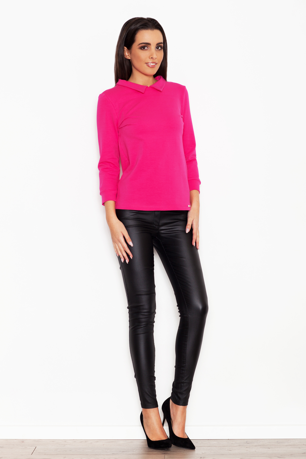 Bluzka Model K253 Pink - Katrus - obrazek 3