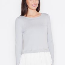 Bluzka Model K269 Dark Grey – Katrus