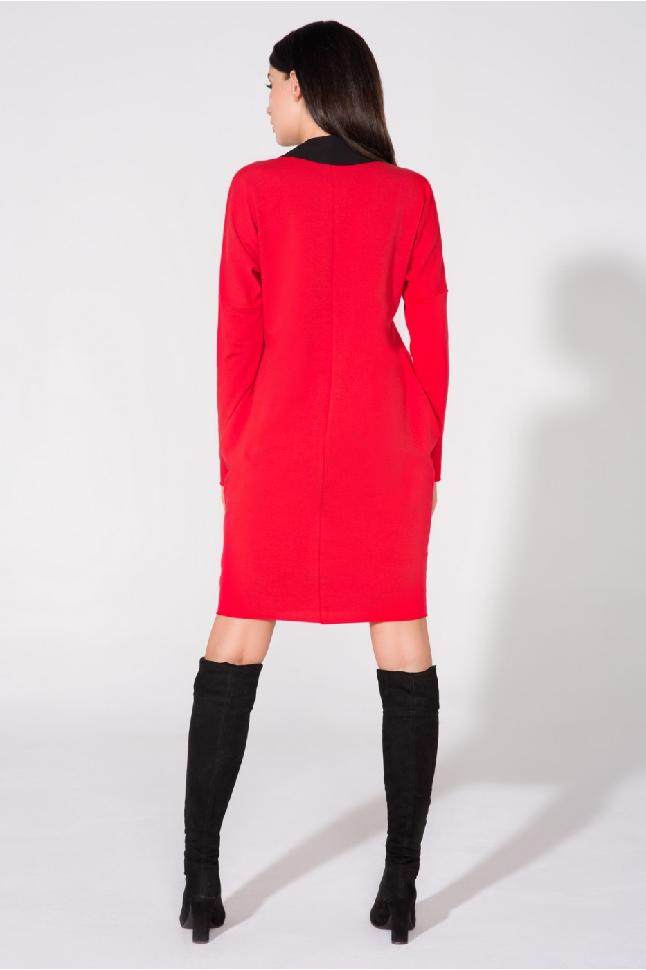 Sukienka Model T142 Red - Tessita - obrazek 4