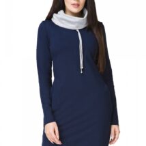 Sukienka model Kaja2 Navy/Light Gray – Tessita