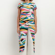 Tunika Model T410 Kolorowa fala – Tessita