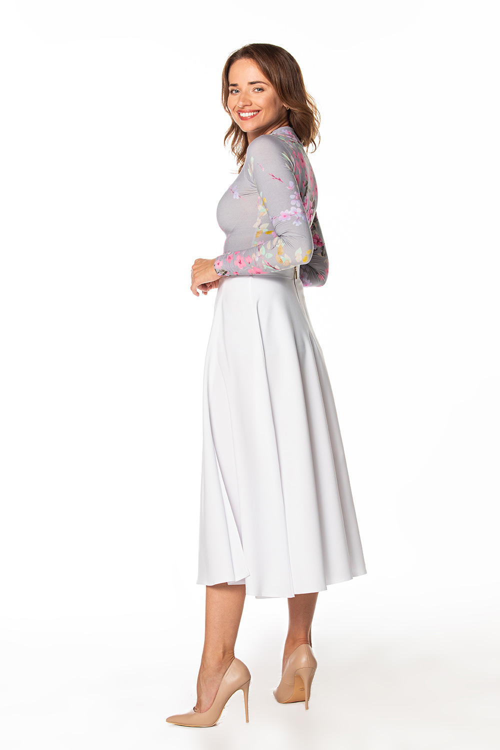 Spódnica Model T361/1 White - Tessita - obrazek 4