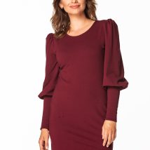 Sukienka Model T366/8 Bordo – Tessita