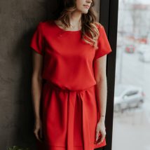 Sukienka Model T374/5 Malina – Tessita