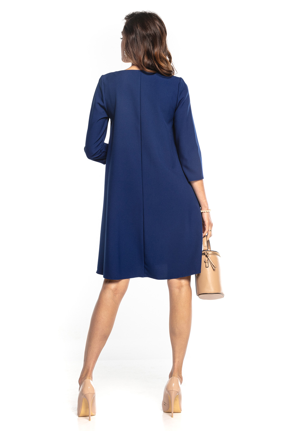 Sukienka Model T350/4 Navy - Tessita - obrazek 3