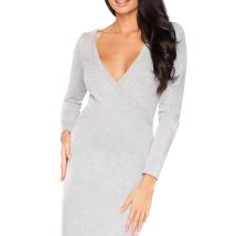 Sukienka Model Olga 1 Light Grey – Tessita