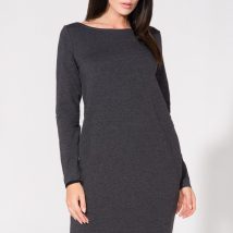 Sukienka Model T145 Dark Grey – Tessita